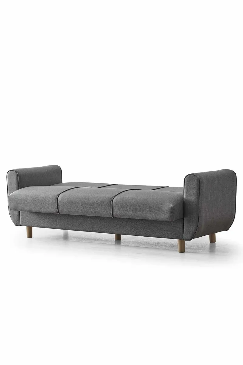 Torlan 3-sits Soffa - Mörkgrå - Möbler - Soffa - Bäddsoffa - 3 sits bäddsoffa