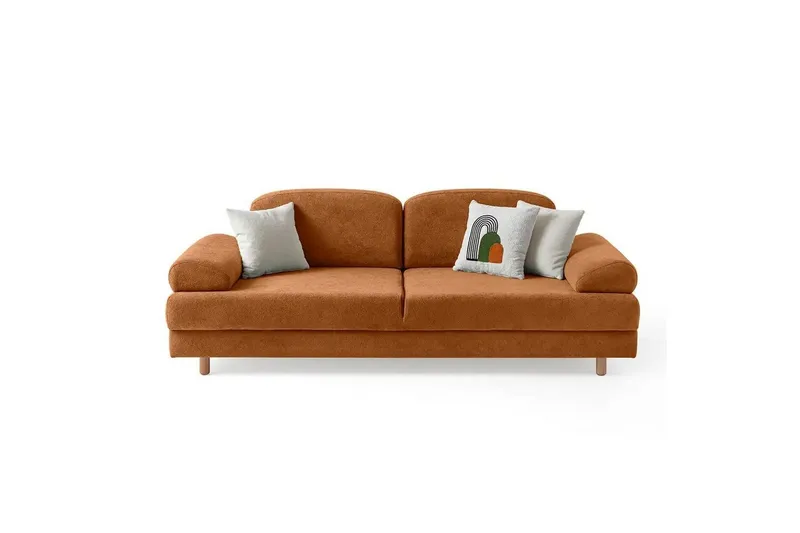 Torrelis Bäddsoffa 3-sits, Terrakotta