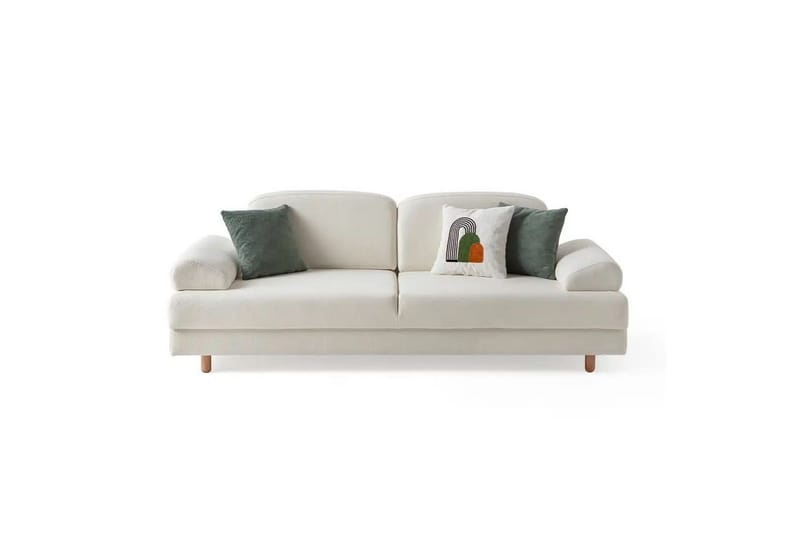 Torrelis Bäddsoffa 3-sits, Vit