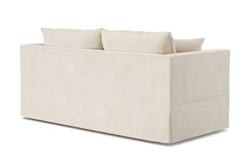 Travstad 3-sits Bäddsoffa i Chenille frammåtbäddad - Beige - Möbler - Soffa - Bäddsoffa - 3 sits bäddsoffa
