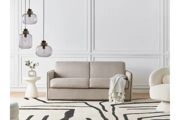 Triveni Bäddsoffa 2-sits - Beige - Möbler - Soffa - Bäddsoffa - 2 sits bäddsoffa