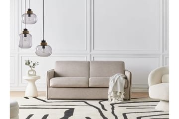 Triveni Bäddsoffa 2-sits - Beige - Möbler - Soffa - Bäddsoffa - 2 sits bäddsoffa
