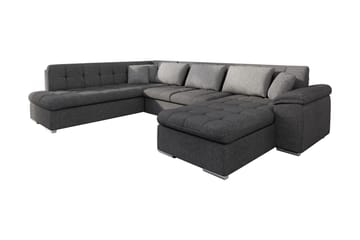 U-Bäddsoffa Sororia 350x205x76 cm Divan Höger