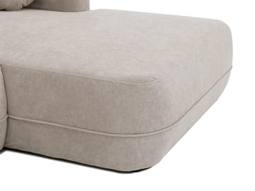 Uppland Bäddsoffa Dubbeldivan 5-sits - Beige - Möbler - Soffa - Bäddsoffa - U bäddsoffa