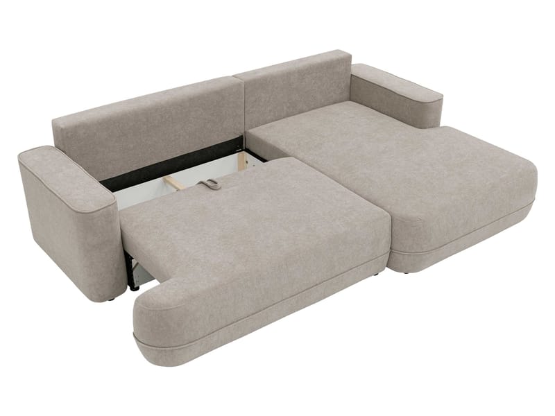 Uppland Bäddsoffa med Divan 3-sits - Beige - Möbler - Soffa - Bäddsoffa - Bäddsoffa divan