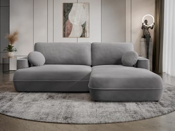 Uppland Bäddsoffa med Divan 3-sits - Grå - Möbler - Soffa - Bäddsoffa - Bäddsoffa divan
