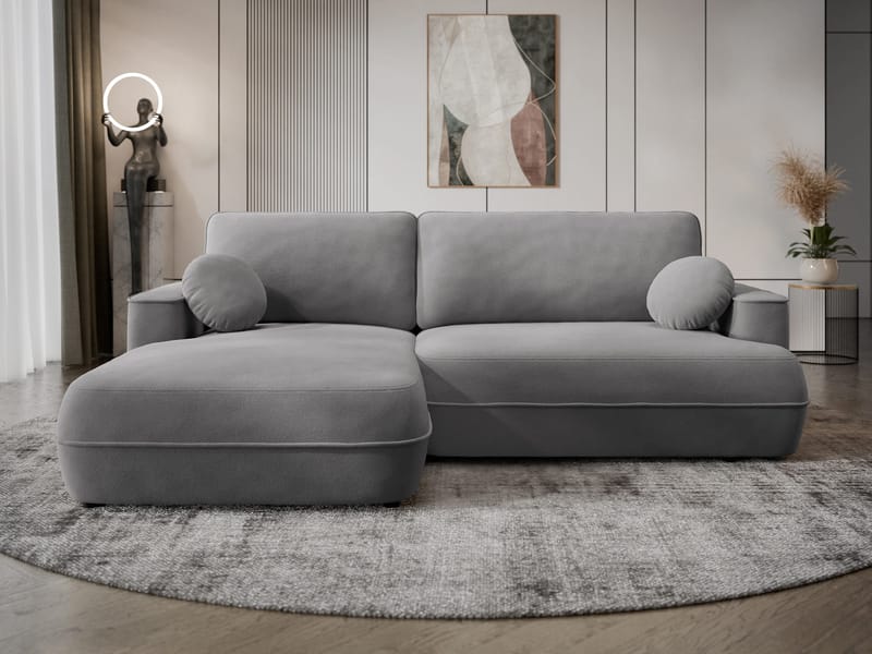 Uppland Bäddsoffa med Divan 3-sits - Grå - Möbler - Soffa - Bäddsoffa - Bäddsoffa divan