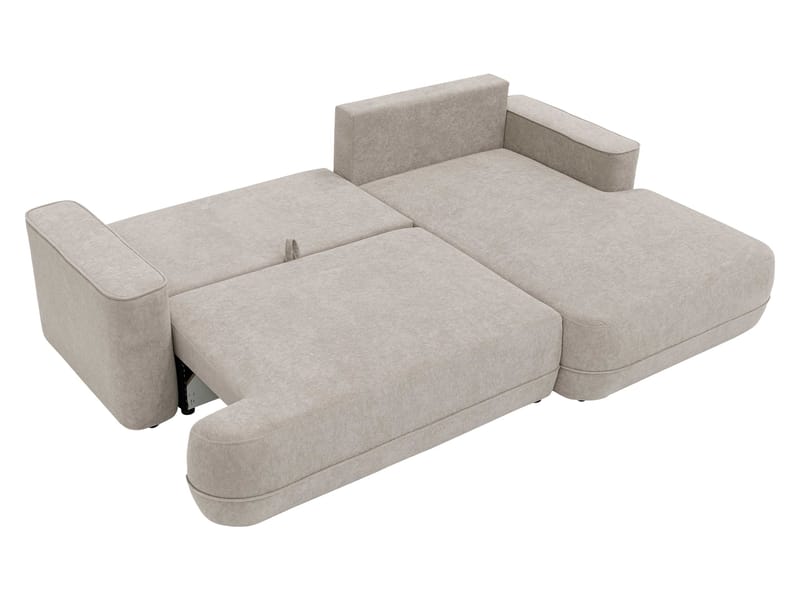 Uppland Bäddsoffa med Divan 3-sits - Ljusgrå - Möbler - Soffa - Bäddsoffa - Bäddsoffa divan