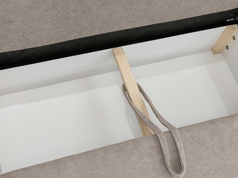 Uppland Bäddsoffa med Divan 3-sits - Vit - Möbler - Soffa - Bäddsoffa - Bäddsoffa divan