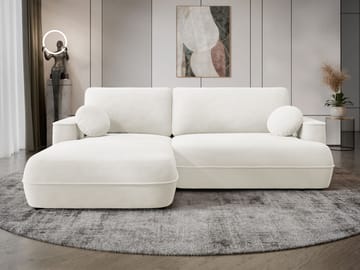 Uppland Bäddsoffa med Divan 3-sits - Vit - Möbler - Soffa - Bäddsoffa - Bäddsoffa divan
