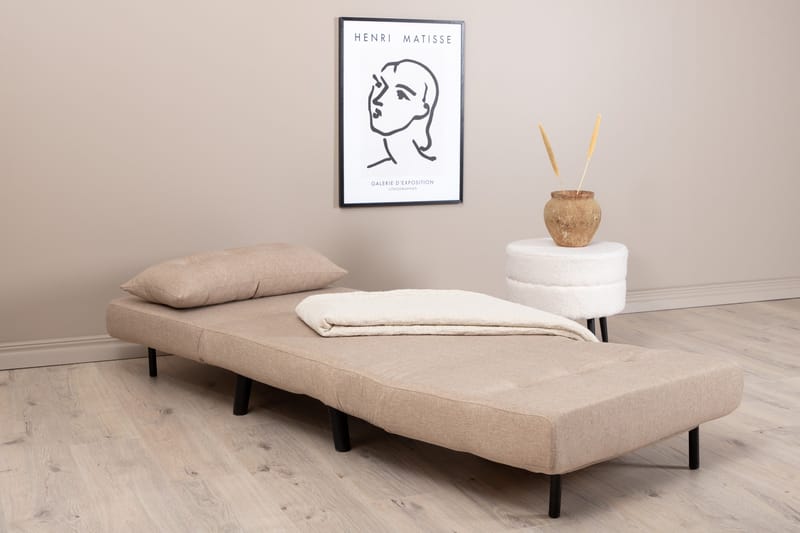 Vicky Bäddsoffa - Brun/Svart - Möbler - Soffa - Bäddsoffa - Framåtbäddad bäddsoffa