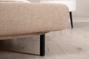 Vicky Bäddsoffa - Brun/Svart - Möbler - Soffa - Bäddsoffa - Framåtbäddad bäddsoffa