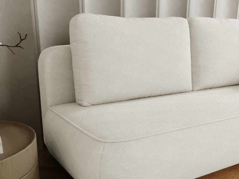 Villoruela Bäddsoffa 3-sits - Beige - Möbler - Soffa - Bäddsoffa - 3 sits bäddsoffa