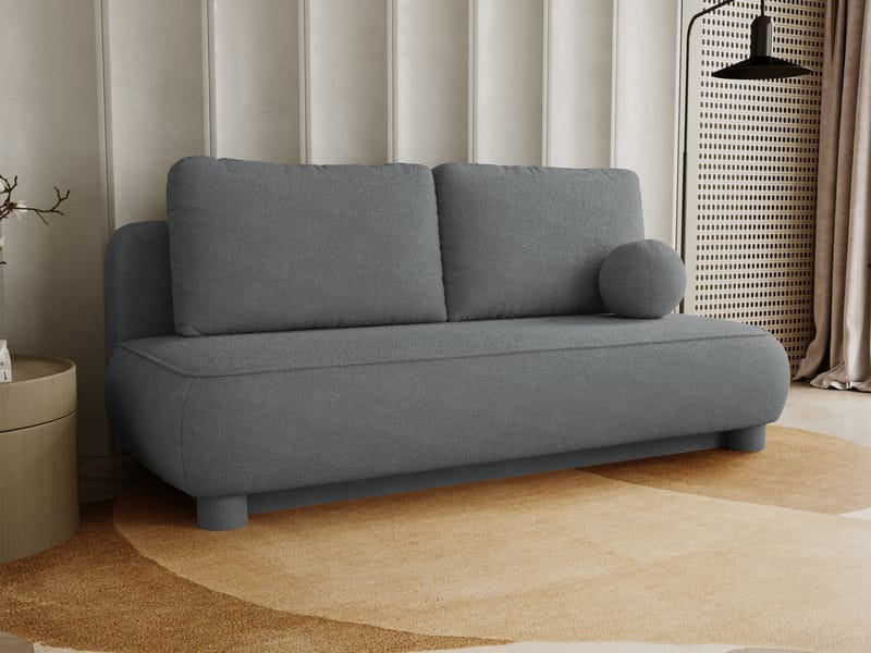 Villoruela Bäddsoffa 3-sits - Grå - Möbler - Soffa - Bäddsoffa - 3 sits bäddsoffa