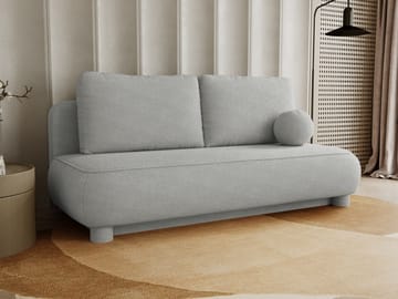 Villoruela Bäddsoffa 3-sits - Grå - Möbler - Soffa - Bäddsoffa - 3 sits bäddsoffa
