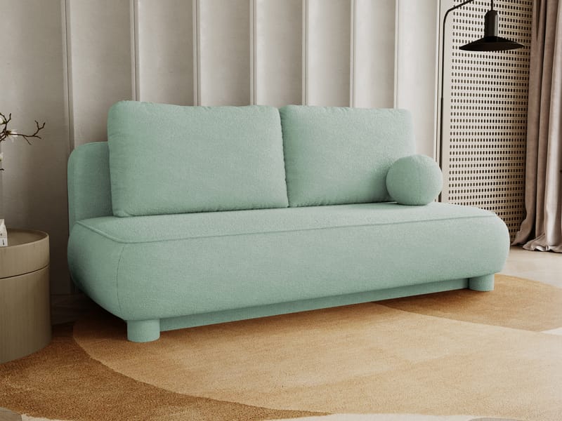 Villoruela Bäddsoffa 3-sits - Grön - Möbler - Soffa - Bäddsoffa - 3 sits bäddsoffa