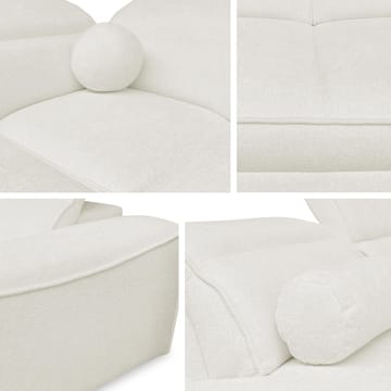 Vitoran 3-sits Bäddsoffa med Schäslong Vänstervänd - mörkgrå - Möbler - Soffa - Bäddsoffa - Hörnbäddsoffa