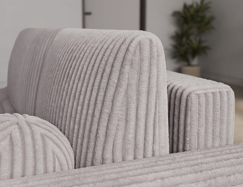 Vittario 3-sits Bubblig Bäddsoffa med Divan och förvaring Höger - Modullo 03 - Möbler - Soffa - Bäddsoffa - Bäddsoffa divan