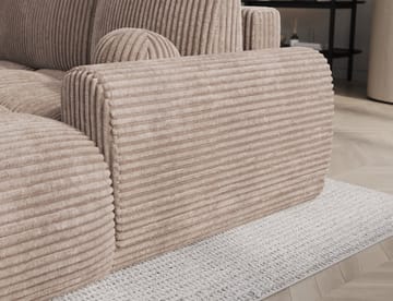 Vittario 3-sits Bubblig Bäddsoffa med Divan och förvaring Höger - Modullo 20 - Möbler - Soffa - Bäddsoffa - Hörnbäddsoffa