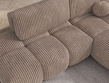 Vittario 3-sits Bubblig Bäddsoffa med Divan och förvaring Höger - Modullo 20 - Möbler - Soffa - Bäddsoffa - Hörnbäddsoffa