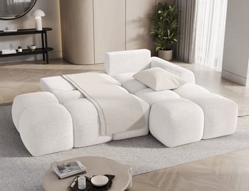 Vittario 3-sits Bubblig Bäddsoffa med Divan och förvaring Höger - Royal 01 - Möbler - Soffa - Bäddsoffa - Hörnbäddsoffa