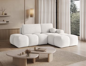 Vittario 3-sits Bubblig Bäddsoffa med Divan och förvaring Höger - Royal 01 - Möbler - Soffa - Bäddsoffa - Hörnbäddsoffa