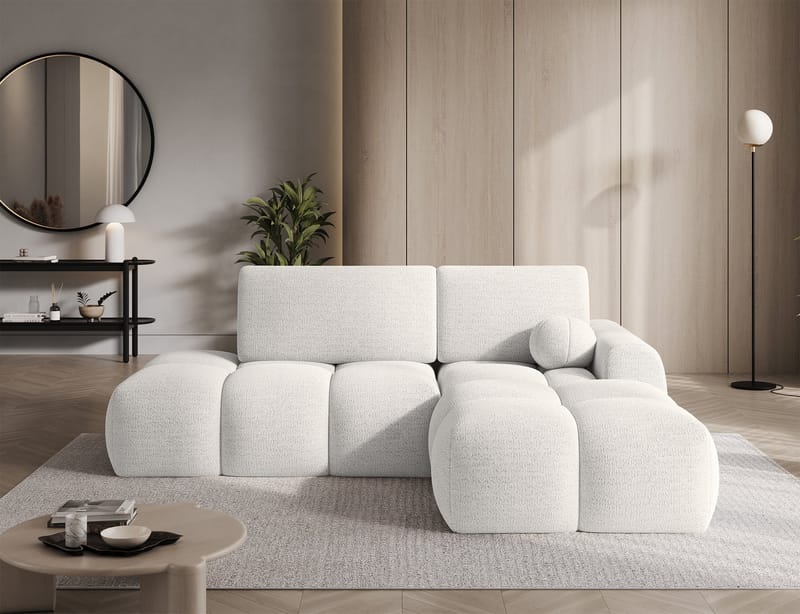 Vittario 3-sits Bubblig Bäddsoffa med Divan och förvaring Höger - Royal 01 - Möbler - Soffa - Bäddsoffa - Hörnbäddsoffa