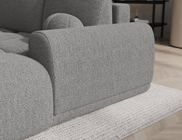 Vittario 3-sits Bubblig Bäddsoffa med Divan och förvaring Höger - Royal 04 - Möbler - Soffa - Bäddsoffa - Hörnbäddsoffa