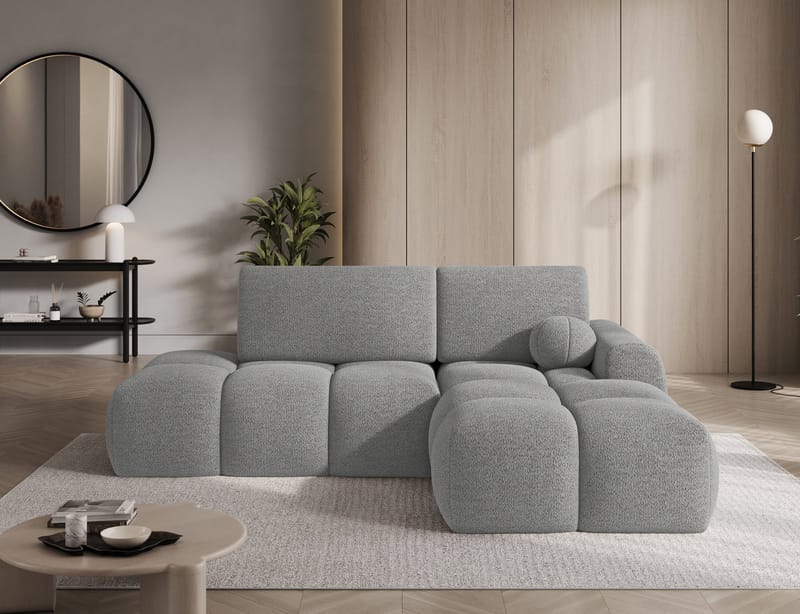 Vittario 3-sits Bubblig Bäddsoffa med Divan och förvaring Höger - Royal 04 - Möbler - Soffa - Bäddsoffa - Hörnbäddsoffa