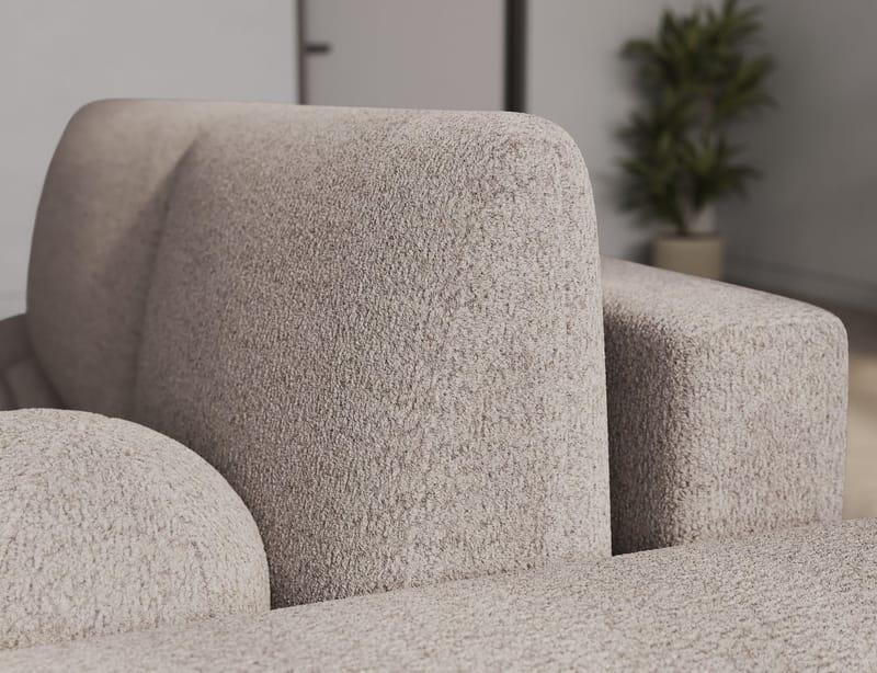 Vittario 3-sits Bubblig Bäddsoffa med Divan och förvaring Höger - Royal 18 - Möbler - Soffa - Bäddsoffa - Hörnbäddsoffa