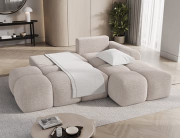 Vittario 3-sits Bubblig Bäddsoffa med Divan och förvaring Höger - Royal 18 - Möbler - Soffa - Bäddsoffa - Hörnbäddsoffa