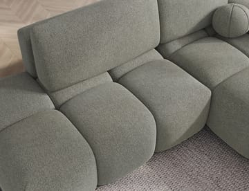 Vittario 3-sits Bubblig Bäddsoffa med Divan och förvaring Höger - Xillar 100 - Möbler - Soffa - Bäddsoffa - Bäddsoffa längsbäddad