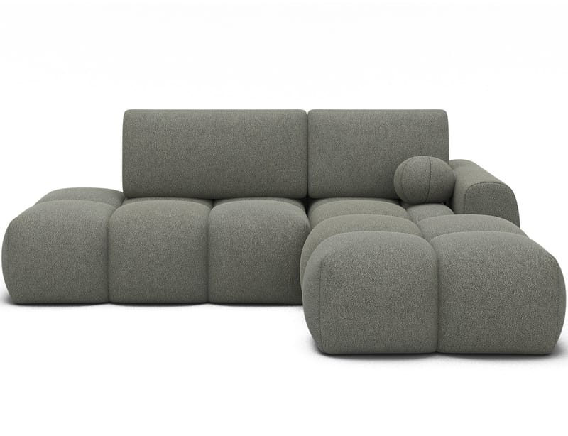 Vittario 3-sits Bubblig Bäddsoffa med Divan och förvaring Höger - Xillar 100 - Möbler - Soffa - Bäddsoffa - Bäddsoffa längsbäddad