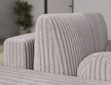 Vittario 3-sits Bubblig Bäddsoffa med Divan och förvaring Vänster - Modullo 03 - Möbler - Soffa - Bäddsoffa - Bäddsoffa längsbäddad