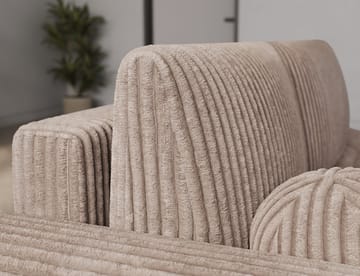 Vittario 3-sits Bubblig Bäddsoffa med Divan och förvaring Vänster - Modullo 20 - Möbler - Soffa - Bäddsoffa - Bäddsoffa divan
