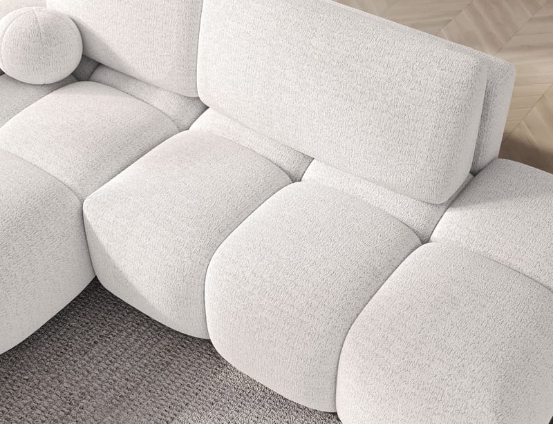 Vittario 3-sits Bubblig Bäddsoffa med Divan och förvaring Vänster - Royal 01 - Möbler - Soffa - Bäddsoffa - Hörnbäddsoffa