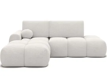 Vittario 3-sits Bubblig Bäddsoffa med Divan och förvaring Vänster - Royal 01 - Möbler - Soffa - Bäddsoffa - Hörnbäddsoffa