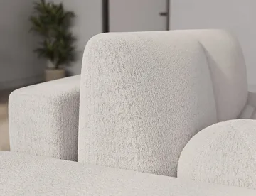 Vittario 3-sits Bubblig Bäddsoffa med Divan och förvaring Vänster - Royal 01 - Möbler - Soffa - Bäddsoffa - Hörnbäddsoffa