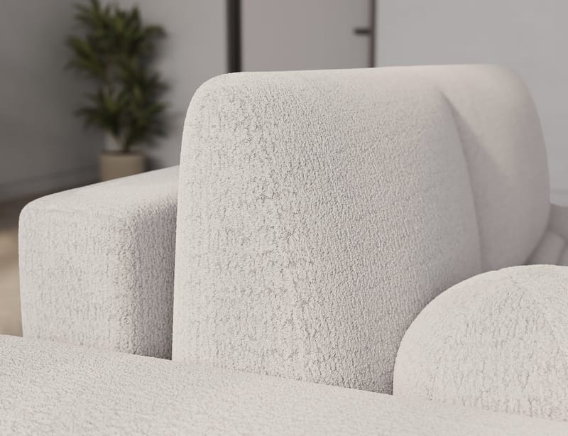 Vittario 3-sits Bubblig Bäddsoffa med Divan och förvaring Vänster - Royal 01 - Möbler - Soffa - Bäddsoffa - Hörnbäddsoffa