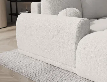 Vittario 3-sits Bubblig Bäddsoffa med Divan och förvaring Vänster - Royal 01 - Möbler - Soffa - Bäddsoffa - Hörnbäddsoffa