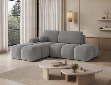 Vittario 3-sits Bubblig Bäddsoffa med Divan och förvaring Vänster - Royal 04 - Möbler - Soffa - Bäddsoffa - Hörnbäddsoffa