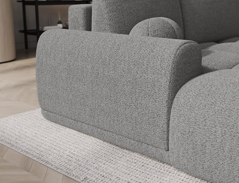 Vittario 3-sits Bubblig Bäddsoffa med Divan och förvaring Vänster - Royal 04 - Möbler - Soffa - Bäddsoffa - Hörnbäddsoffa