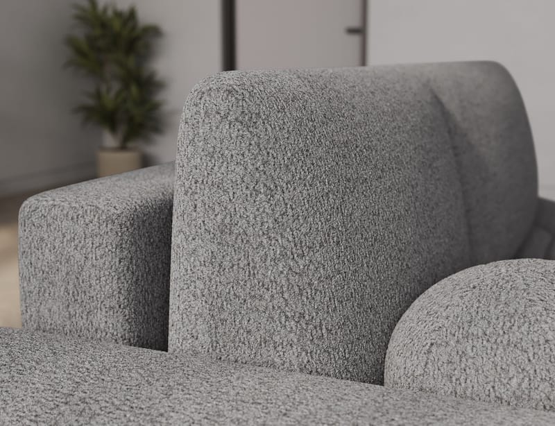 Vittario 3-sits Bubblig Bäddsoffa med Divan och förvaring Vänster - Royal 04 - Möbler - Soffa - Bäddsoffa - Hörnbäddsoffa
