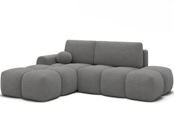 Vittario 3-sits Bubblig Bäddsoffa med Divan och förvaring Vänster - Royal 04 - Möbler - Soffa - Bäddsoffa - Hörnbäddsoffa
