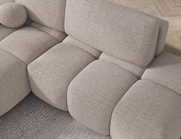 Vittario 3-sits Bubblig Bäddsoffa med Divan och förvaring Vänster - Royal 18 - Möbler - Soffa - Bäddsoffa - Hörnbäddsoffa