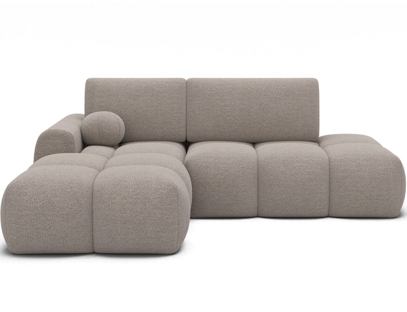 Vittario 3-sits Bubblig Bäddsoffa med Divan och förvaring Vänster - Royal 18 - Möbler - Soffa - Bäddsoffa - Hörnbäddsoffa