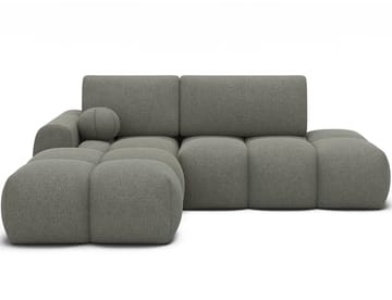 Vittario 3-sits Bubblig Bäddsoffa med Divan och förvaring Vänster - Xillar 100 - Möbler - Soffa - Bäddsoffa - Bäddsoffa divan