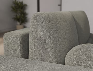 Vittario 3-sits Bubblig Bäddsoffa med Divan och förvaring Vänster - Xillar 100 - Möbler - Soffa - Bäddsoffa - Bäddsoffa divan