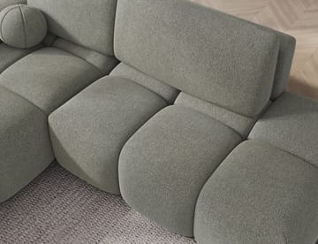 Vittario 3-sits Bubblig Bäddsoffa med Divan och förvaring Vänster - Xillar 100 - Möbler - Soffa - Bäddsoffa - Bäddsoffa divan