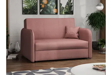 Viva Bäddsoffa - Rosa - Möbler - Soffa - Bäddsoffa - 2 sits bäddsoffa